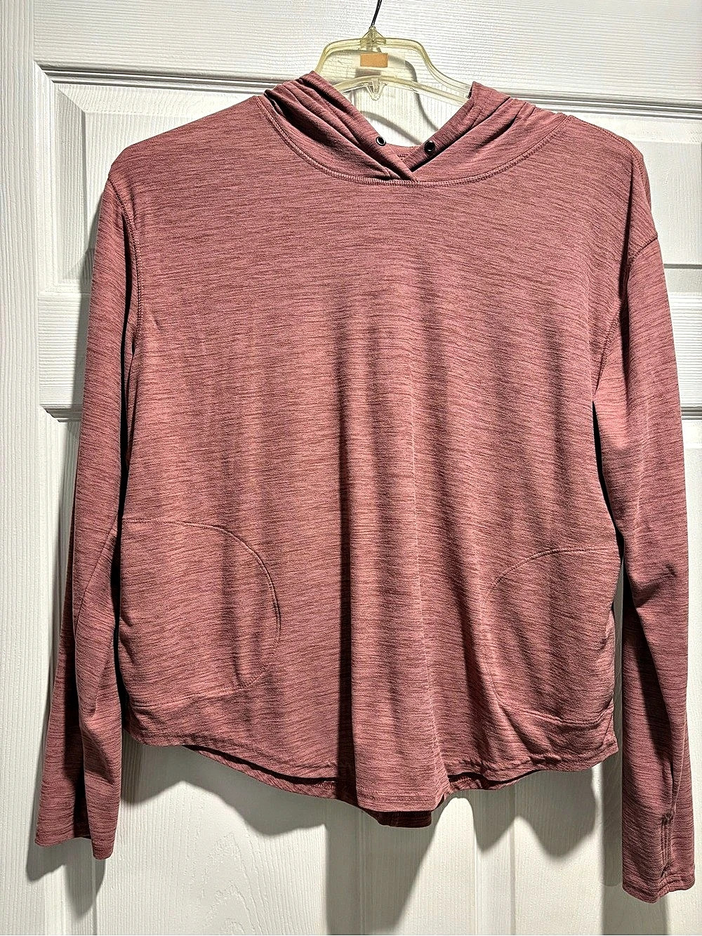 Old Navy Breathe ON Hoodie Long Sleeve Pink Large